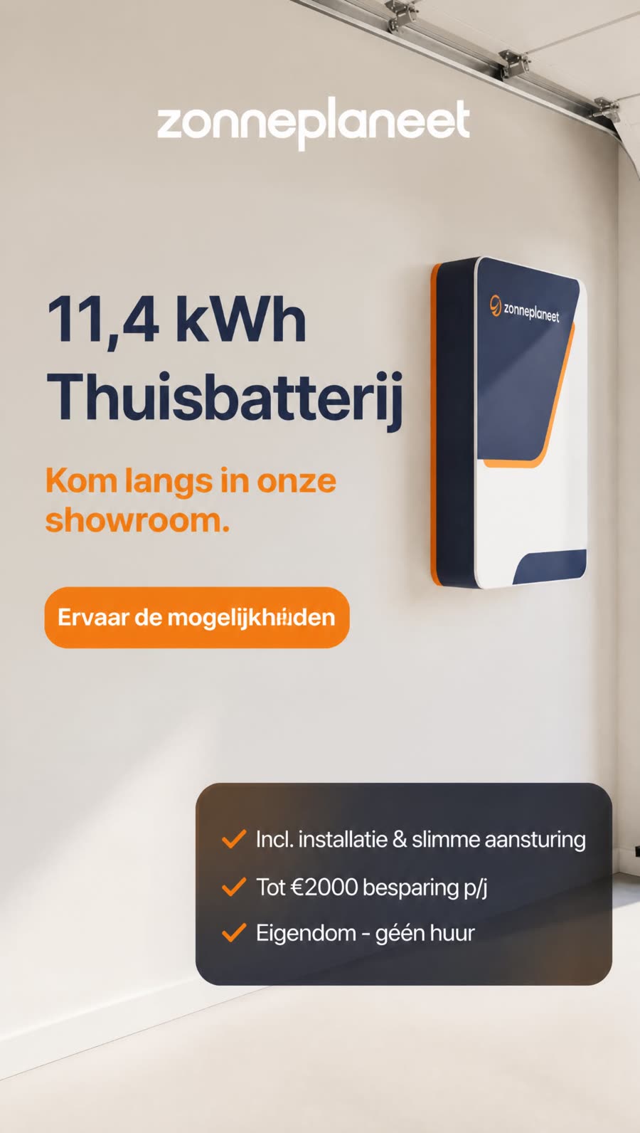 Winning ad Zonneplaneet thuisbatterij